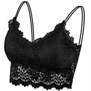 NWT Lace Bralette Padded Lace Bandeau